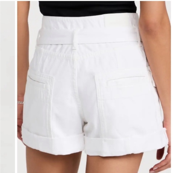 Jonathan Simkhai Standard Sierra Utility
(NWT) White Denim High Rise Shorts - Picture 4 of 7